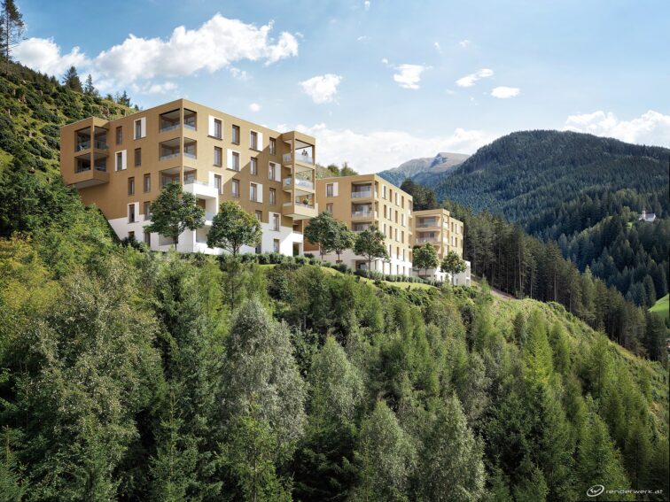 Navis Lehmbichl Westansicht Visualisierung